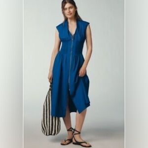 Anthropologie Zip-Up Dress - Size S